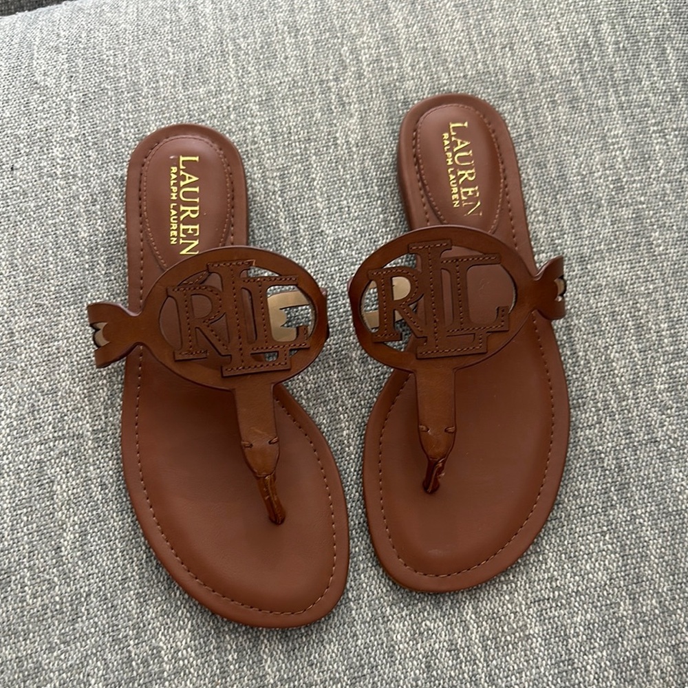 Lauren Brown Sandals